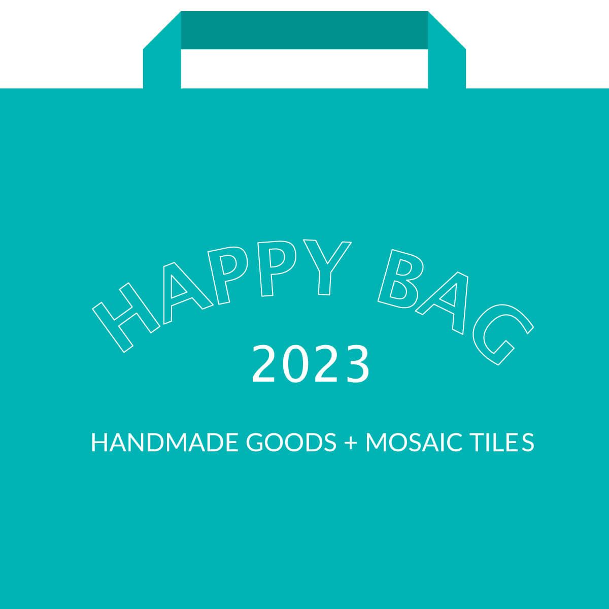 【福袋2023】タイル雑貨1点+人気のモザイクタイル3種セット