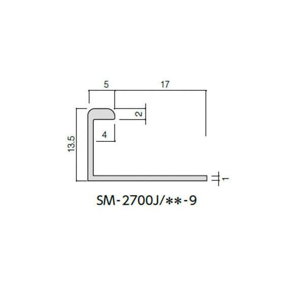 装飾見切り材（壁用）