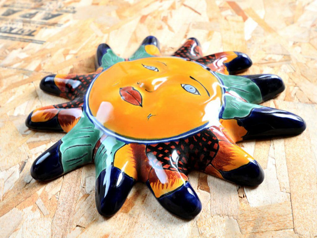 タラベラ焼 壁飾り<br>S-0002