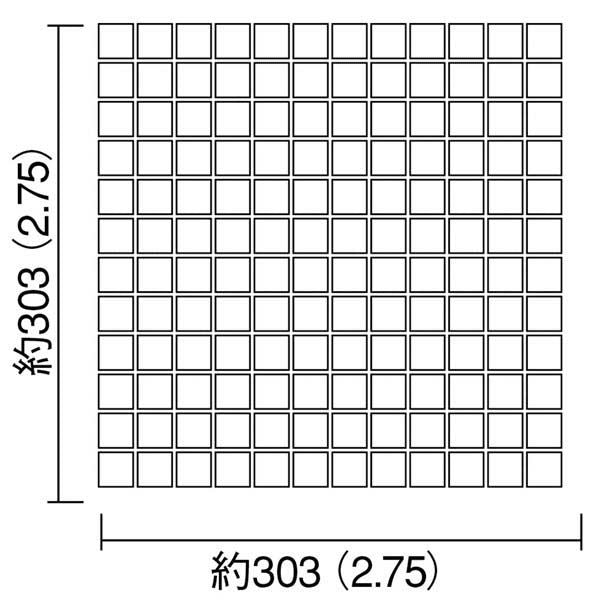 アートモザイク施釉22.5角