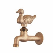 ガーデン蛇口<br>胴長横水栓カモ