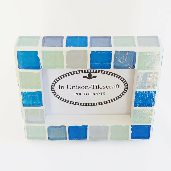 ガラスモザイクタイル・フォトフレーム  TILECRAFT-042