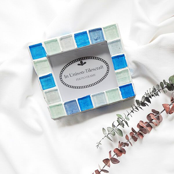 ガラスモザイクタイル・フォトフレーム  TILECRAFT-042