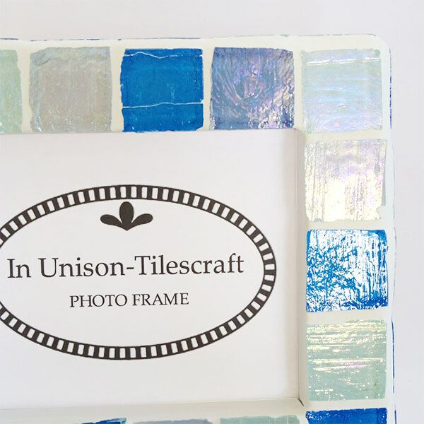 ガラスモザイクタイル・フォトフレーム  TILECRAFT-042