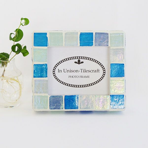 ガラスモザイクタイル・フォトフレーム  TILECRAFT-042