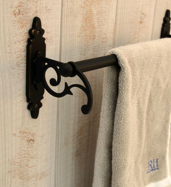 36 CL BK  タオルバー  640385