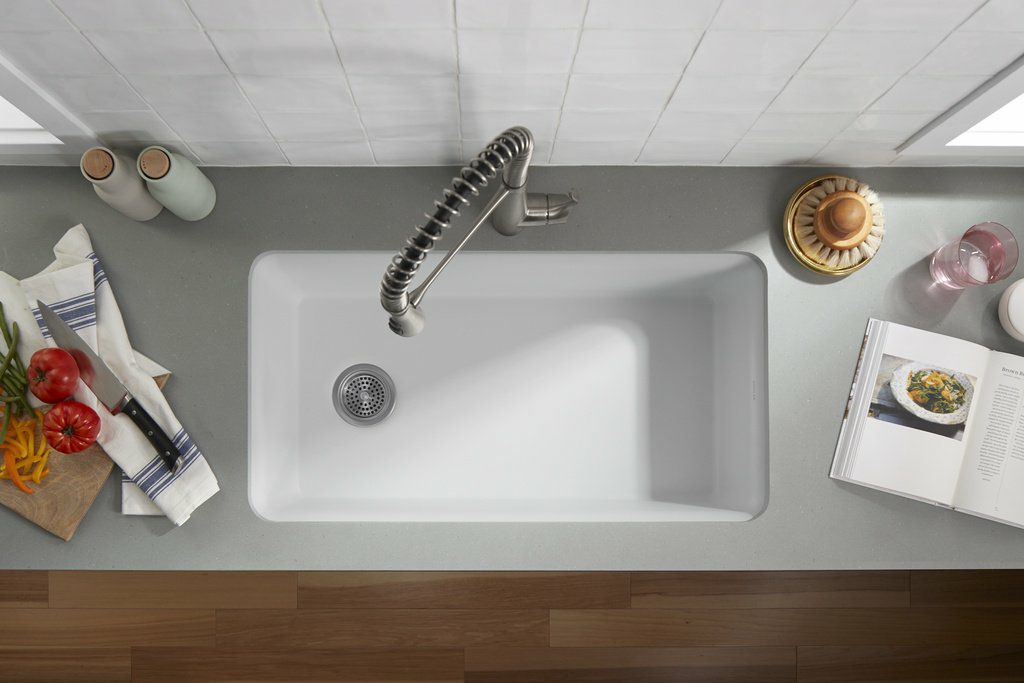 Cairn（ケルン）<br>キッチン用1槽シンク<br>K-8206-CM6