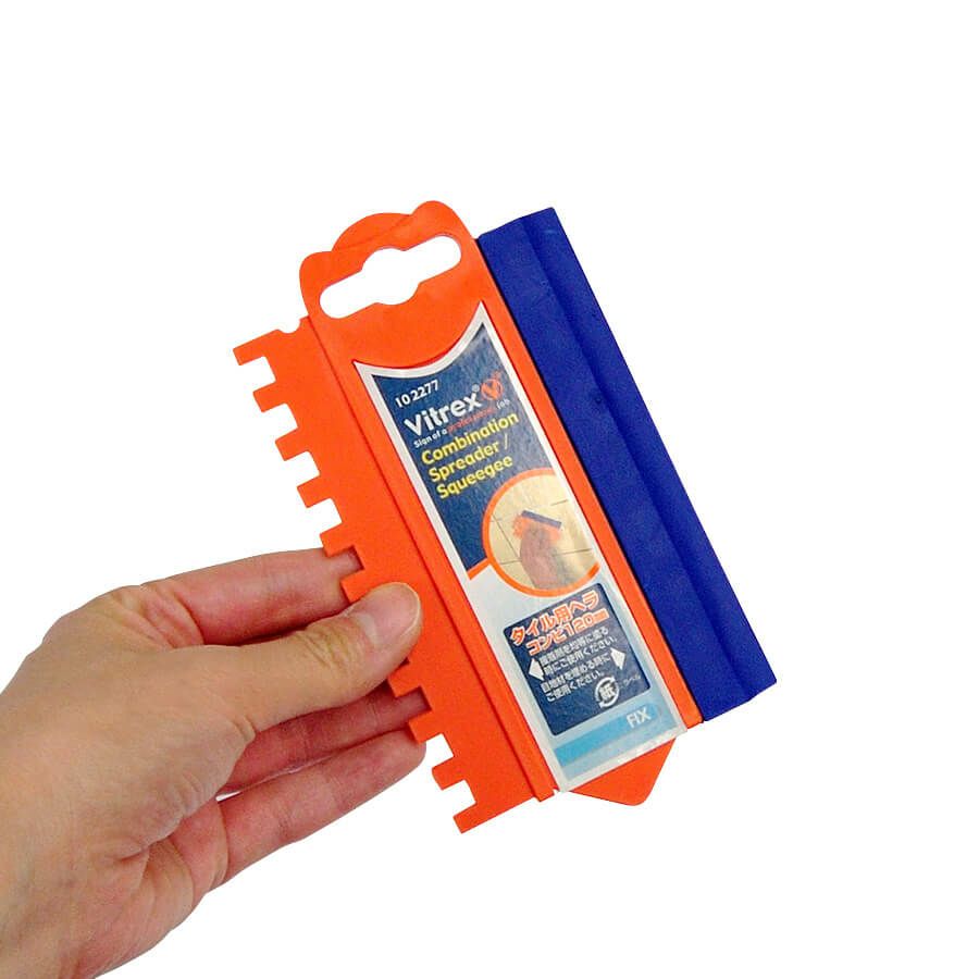 Vitrex（ビトレックス）タイル用ヘラ<br>コンビ120mm