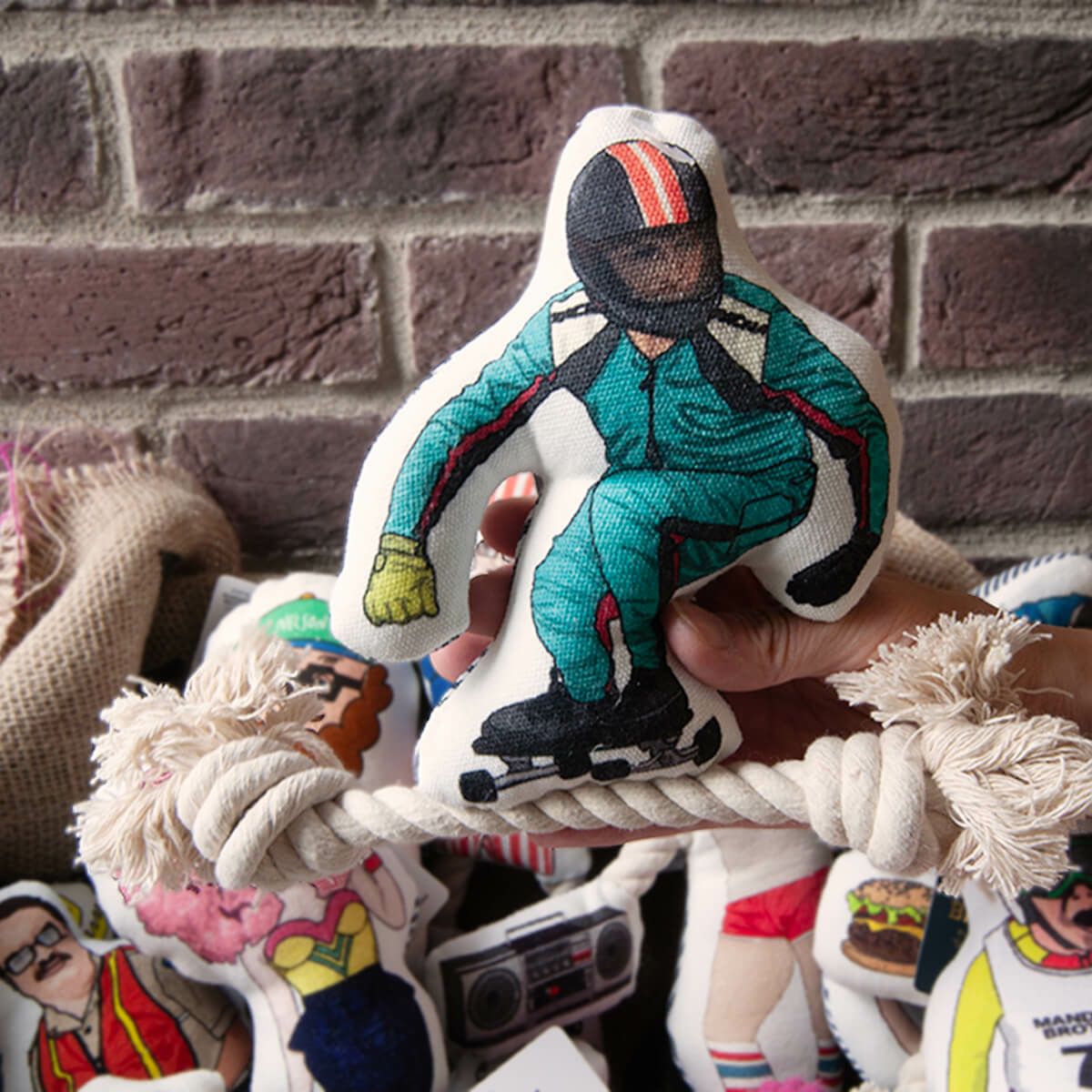 クレイジー ロープ トイ-DOWNHILL-SK8