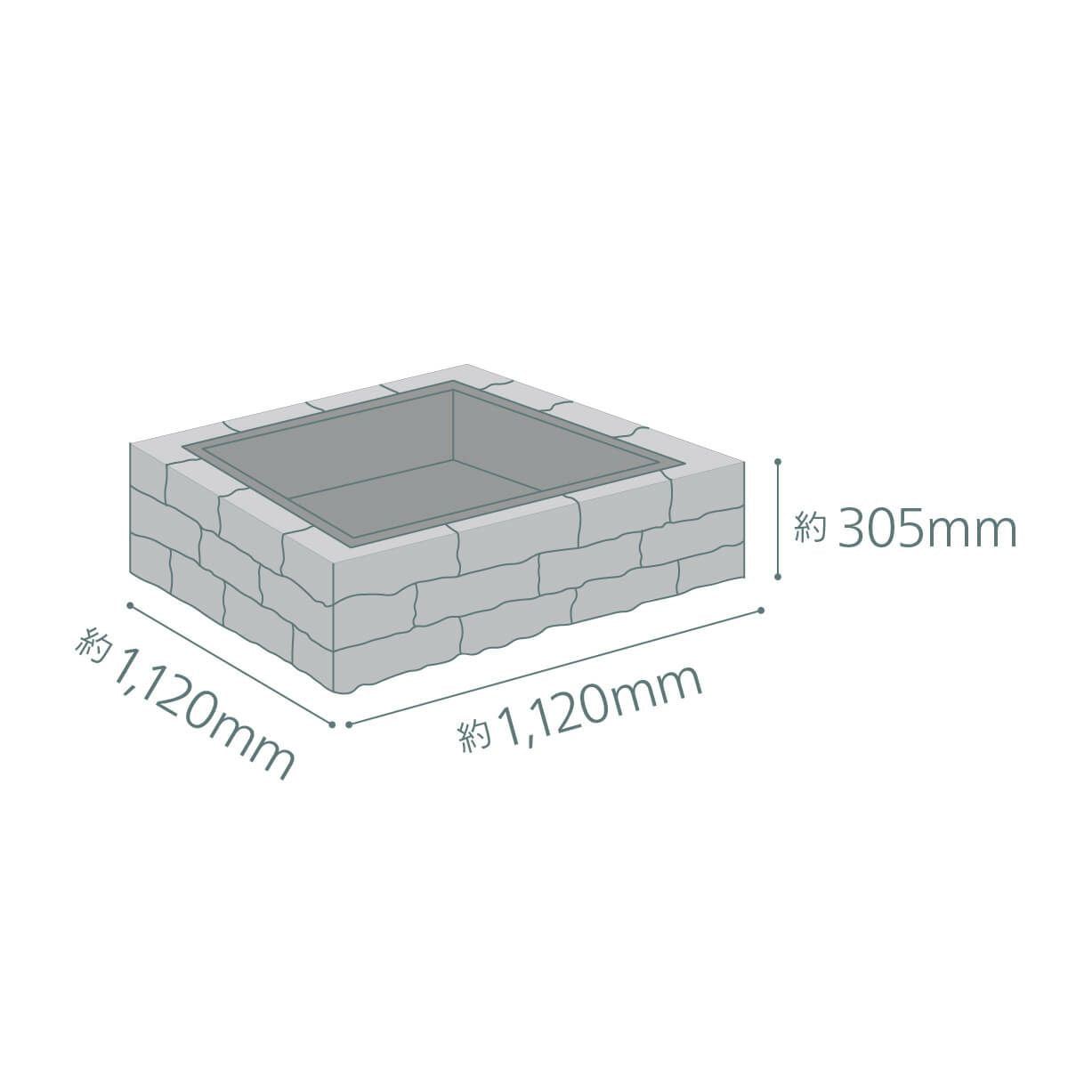 ファイヤーピット（gray）