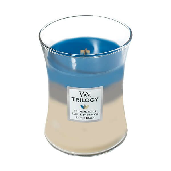 Wood Wick トリロジージャーM アロマキャンドル（ノーティカルエスケープ）