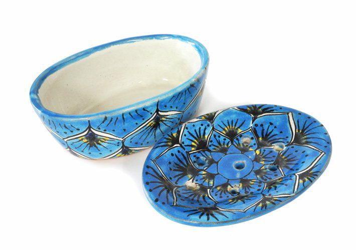 タラベラ焼 ソープディッシュ<br>60310