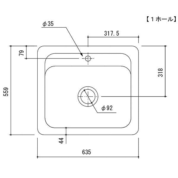 Mayfield（メイフィールド）キッチン用シンク
