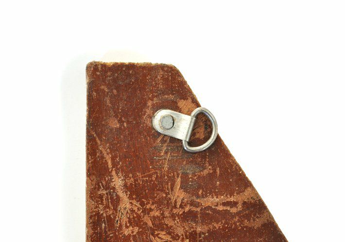 ウッドオーナメント・ナンバー<br>wood-4