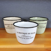 エナメル・ポット<br>GARDEN-LM-12,20,21