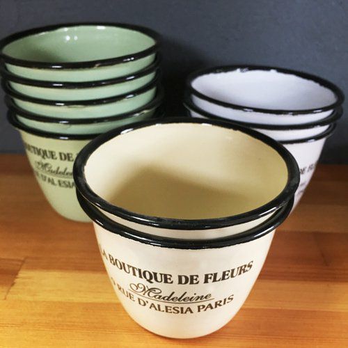 エナメル・ポット<br>GARDEN-LM-12,20,21