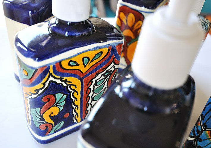 タラベラ焼 ソープディスペンサー<br>60227