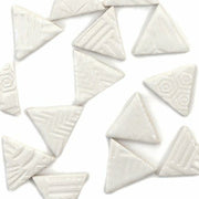 三角形タイル<br>10個セット<br>SC-020-white