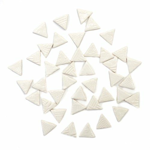 三角形タイル<br>10個セット<br>SC-020-white