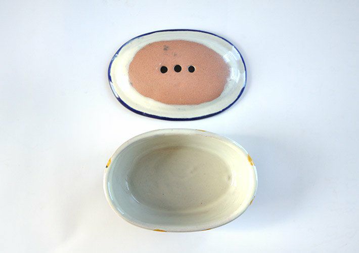 タラベラ焼 ソープディッシュ<br>60306