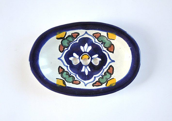 タラベラ焼 ソープディッシュ<br>60306