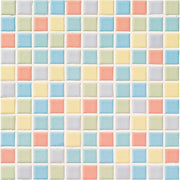 アートモザイク施釉25角