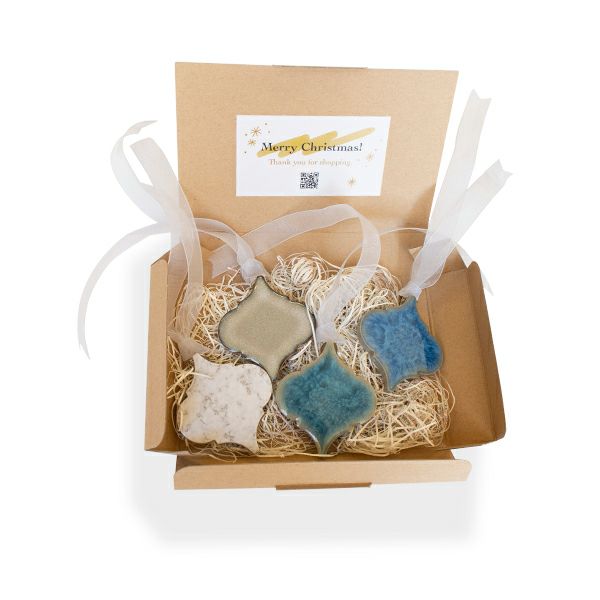 コラベルクリスマスオーナメント 4個セット／色ランダムミックス  corabel_ornament