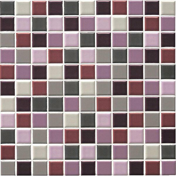 アートモザイク施釉25角