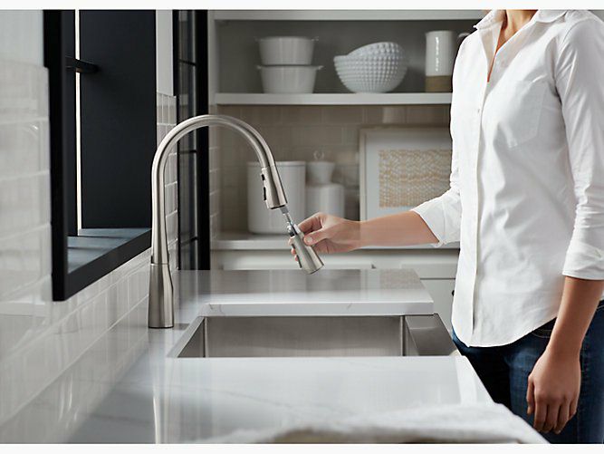 Simplice（シンプライス）<br>キッチン用水栓<br>K-596T-4-VS