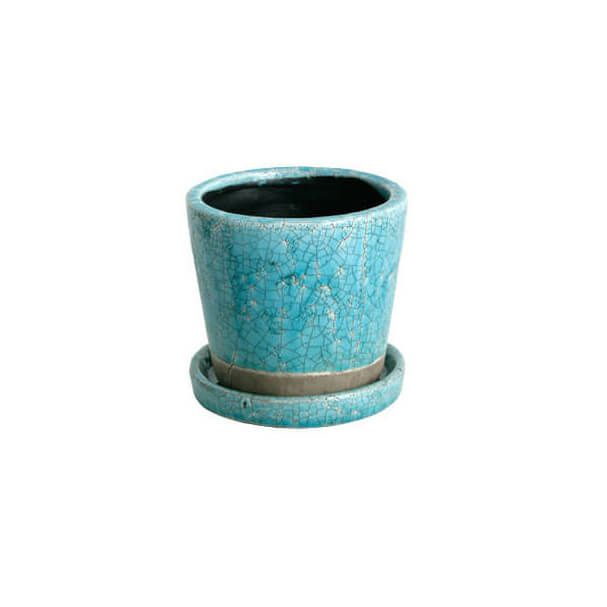 カラー グレーズド ポット  CH15-G527TQ