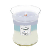Wood Wick トリロジージャーM アロマキャンドル（カーミングリトリート）