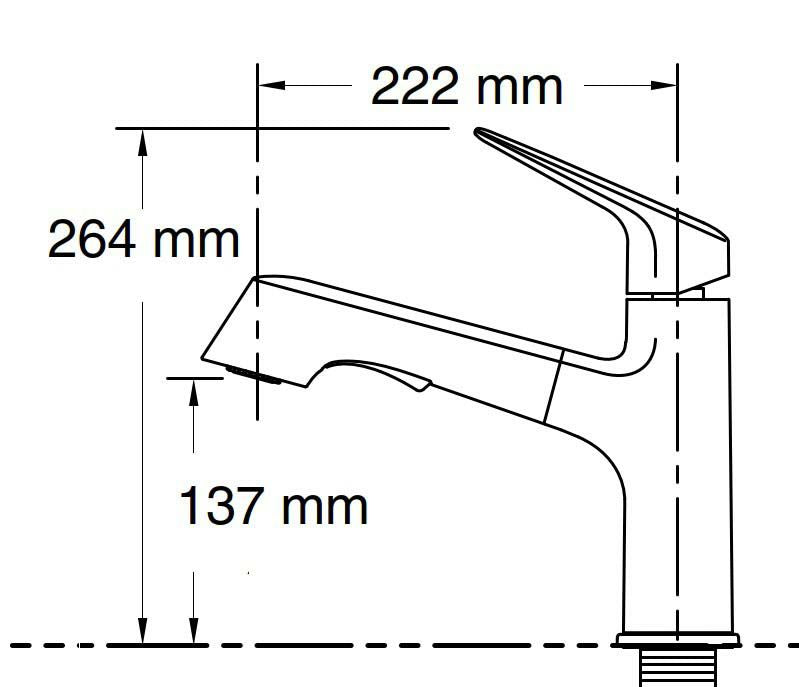 Vin（ビン）<br>キッチン用水栓<br>K-R29679-CP
