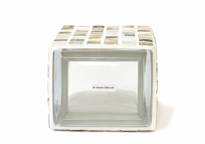 ［30%OFF］ガラスモザイクタイル・花器<br>TILECRAFT-016