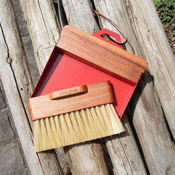 ダストパンアンドブラシ（卓上箒）  H21-0365RD