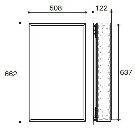 Erosis（エロシス）<br>メディスンキャビネット<br>K-15031T-NA