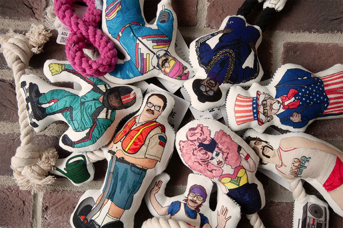 クレイジー ロープ トイ-80s SKIER