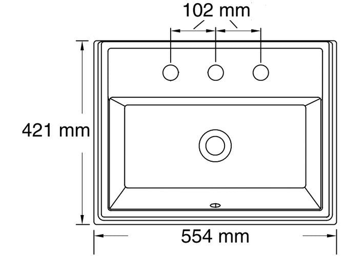 Tresham（トレシャム）<br>洗面用ボウル<br>K-2991-8-0