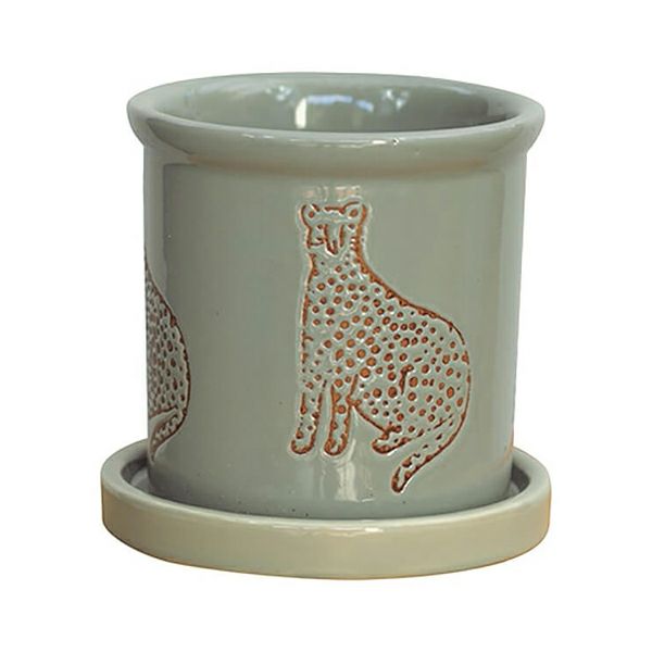 モニカ M 植木鉢 受け皿付  HO-2711BE