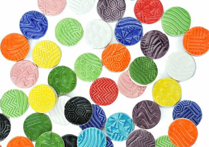 丸タイル L<br>3個セット<br>SC-024-random