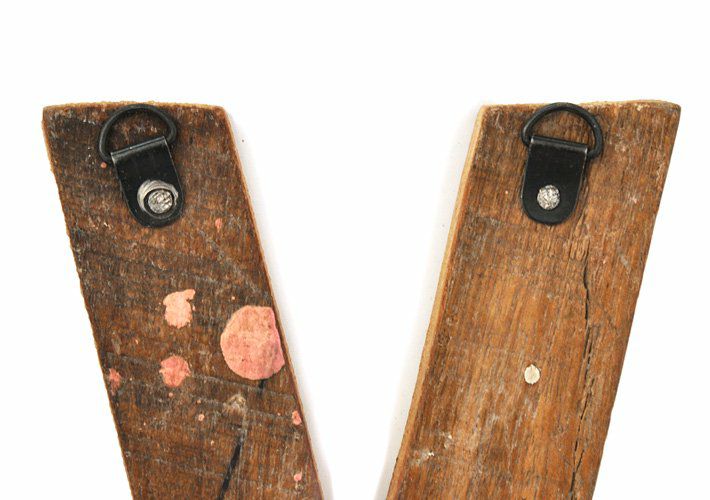 ウッドオーナメント・アルファベット<br>wood-V