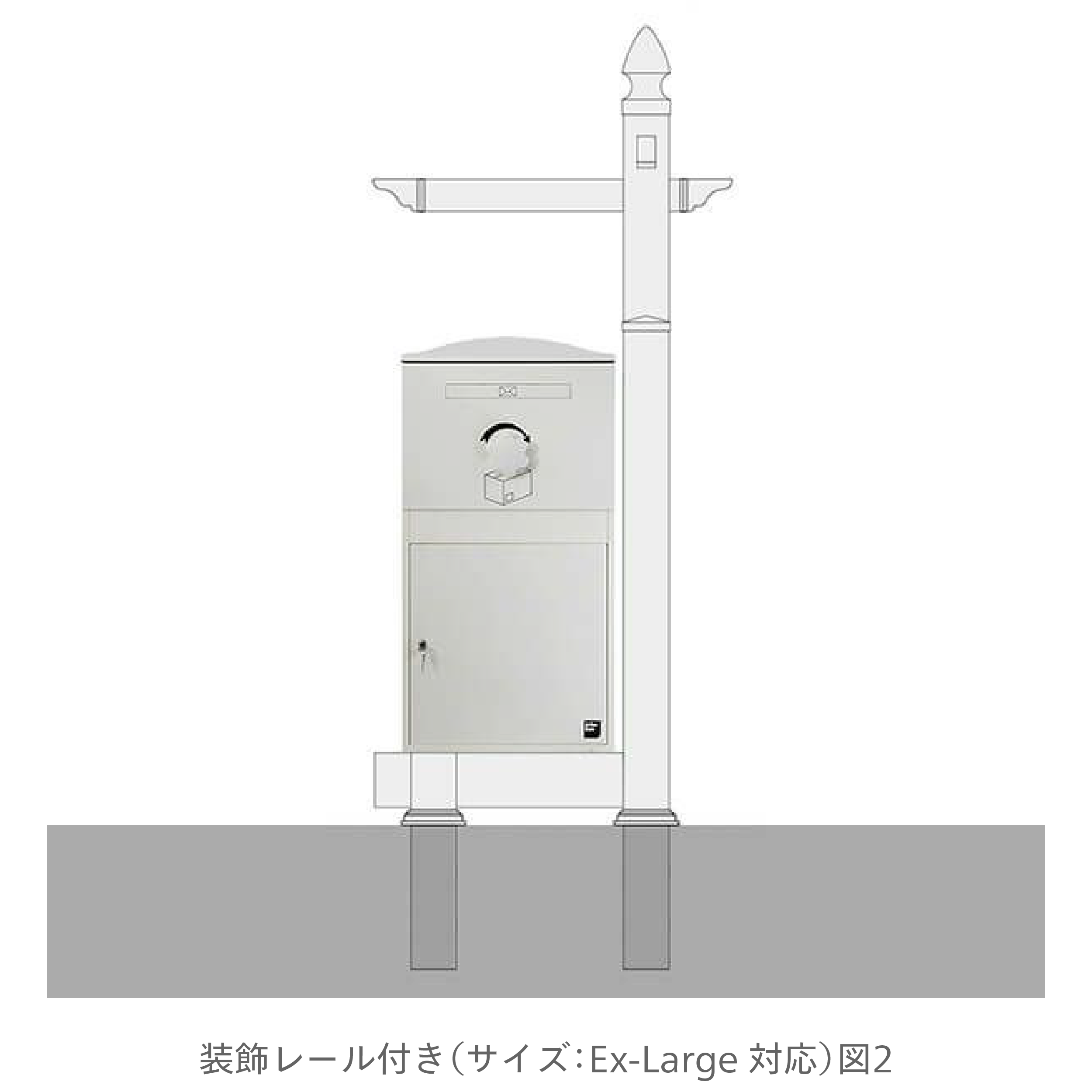 機能門柱バイナルスタンド