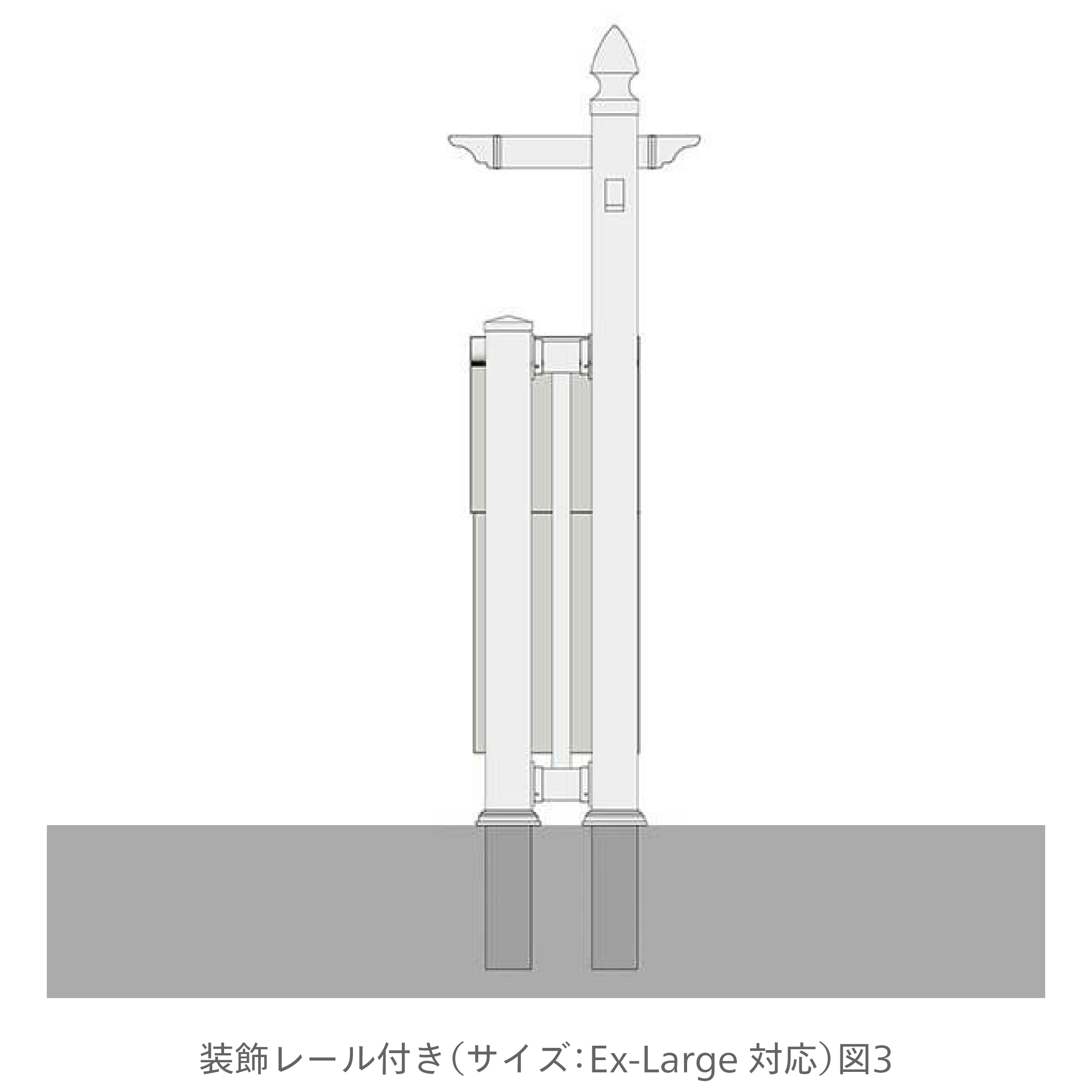 機能門柱バイナルスタンド